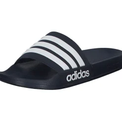 Adidas Adilette, Pantoletten & Badeschuhe, Herren, Blau (Collegiate/Navy/White)