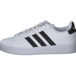 Adidas Core Grand Court 2.0 W, Sneakers Low, Damen, weiß / schwarz