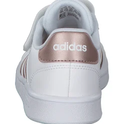 Adidas Core Grand Court C, Sneakers Low, Kinder, Weiß (FTWWHT/COPPMT)