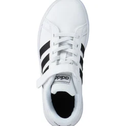 Adidas Core Grand Court C, Sneakers Low, Kinder, weiß schwarz