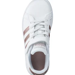 Adidas Core Grand Court C, Sneakers Low, Kinder, Weiß (FTWWHT/COPPMT)