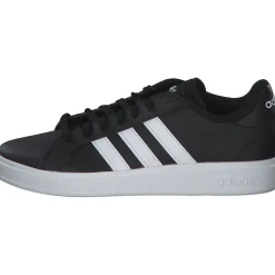 Adidas Grand Court Base 2.0 W, Schnürschuhe, Damen, black/white/black