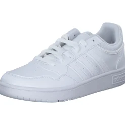 Adidas Hoops 3.0 K, Schnürschuhe, Herren, ftwr white/ftwr white/ftwr