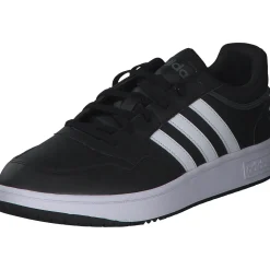 Adidas Hoops 3.0 M, Sneakers Low, Herren, CBLACK/FTWWHT/GRESIX
