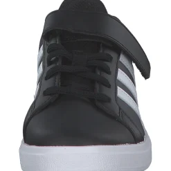 adidas IE5995 Grand Court 2.0 EL C, Slipper (Kinder), Kinder, CBLACK/FTWWHT/CBLACK