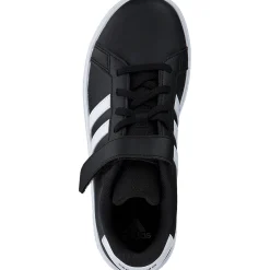 adidas IE5995 Grand Court 2.0 EL C, Slipper (Kinder), Kinder, CBLACK/FTWWHT/CBLACK