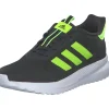 adidas IH4852 X_PLRPath K, Sportschuhe, Kinder, carbon/lucid lemon/ftwr white