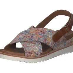 Ara Valencia 28206, Klassische Sandalen, Damen, multi cognac