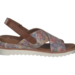 Ara Valencia 28206, Klassische Sandalen, Damen, multi cognac