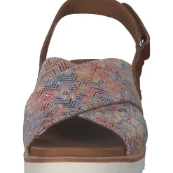 Ara Valencia 28206, Klassische Sandalen, Damen, multi cognac