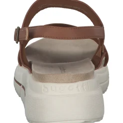 Bugatti 88180, Keilsandaletten, Damen, COGNAC