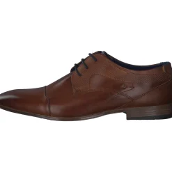 Bugatti 10112, Klassische Halbschuhe, Herren, COGNAC