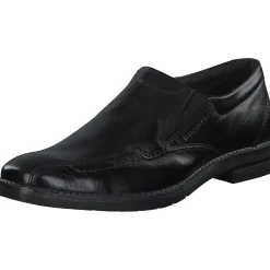 Bugatti A9G63, Klassische Slipper, Herren, Schwarz