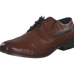 Bugatti A3S04, Schnürschuhe, Herren, cognac