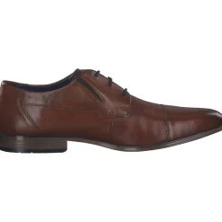 Bugatti A3S04, Schnürschuhe, Herren, cognac