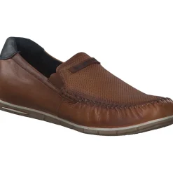 Bugatti A2X6A, Sportliche Slipper, Herren, Cognac