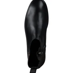 Calvin Klein HW0HW01313, Chelsea Boots, Damen, Schwarz /Brown Mono