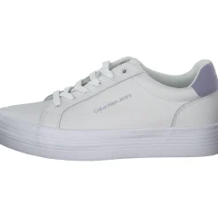 Calvin Klein YW0YW01223, Schnürschuhe, Damen, white/lavendel