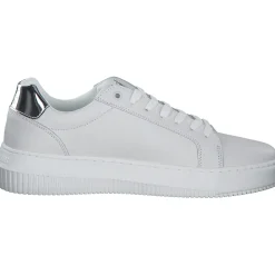 Calvin Klein YW0YW01224, Schnürschuhe, Damen, white/silver