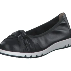 Caprice 22163, Ballerinas, Damen, Schwarz