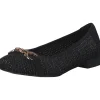 Caprice 22503, Ballerinas, Damen, BLACK COMB