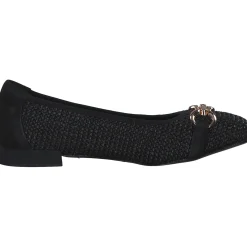 Caprice 22503, Ballerinas, Damen, BLACK COMB