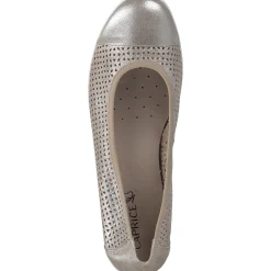 Caprice 9-22151-42/341, Ballerinas, Damen, TAUPE METALLIC
