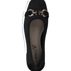 Caprice 22503, Ballerinas, Damen, BLACK COMB