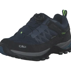 CMP Rigel Low Fitgo 3Q14827, Trekkingschuhe, Herren, BLUE INK FOLLOW