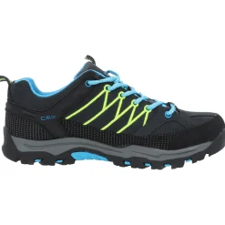 CMP Rigel Low 3Q13244 M, Trekkingschuhe, Kinder, gargoyle/black/charlock