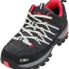CMP Rigel Low 3Q13246, Trekkingschuhe, Damen, Schwarz (Antracite-off)