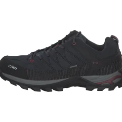 CMP Rigel Low 3Q13247, Trekkingschuhe, Herren, Schwarz (Asphalt-Syrah)
