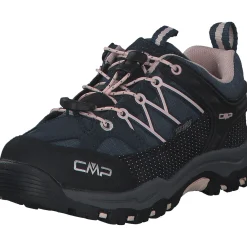 CMP Rigel Low 3Q54554 W, Trekkingschuhe, Kinder, Grau (asphalt-rose)