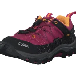 CMP Rigel Low 3Q54554 W, Trekkingschuhe, Kinder, Rot (Bouganville/Goji)