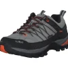 CMP Rigel Low WP 3Q54457, Trekkingschuhe, Herren, cemento-nero