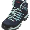 CMP Rigel Mid 3Q12946, Trekkingschuhe, Damen, blue-aqua