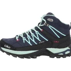 CMP Rigel Mid 3Q12946, Trekkingschuhe, Damen, blue-aqua