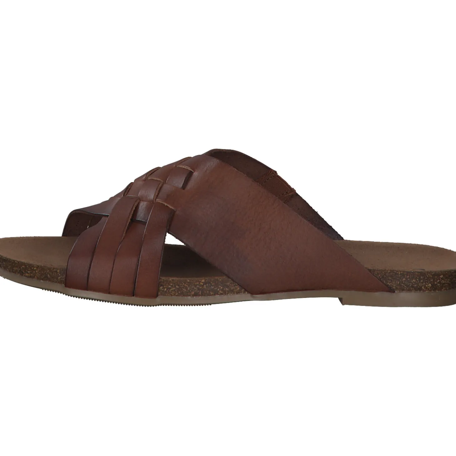 Cosmos Comfort 6106704, Plateau-Pantoletten, kastanie