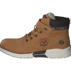 Dockers 47EE702, Sneakers High, Kinder, Braun (Golden Tan)