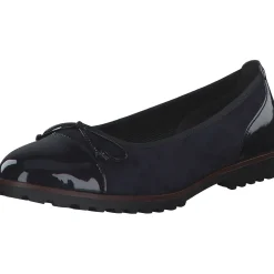 Gabor 94.100, Ballerinas, Damen, atlantik (cognac)
