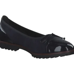 Gabor 94.100, Ballerinas, Damen, atlantik (cognac)