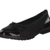 Gabor 94.100, Ballerinas, Damen, schwarz (cognac)