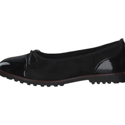 Gabor 94.100, Ballerinas, Damen, schwarz (cognac)