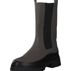 Gabor 91.834, Chelsea Boots, Damen, taupe/schwarz