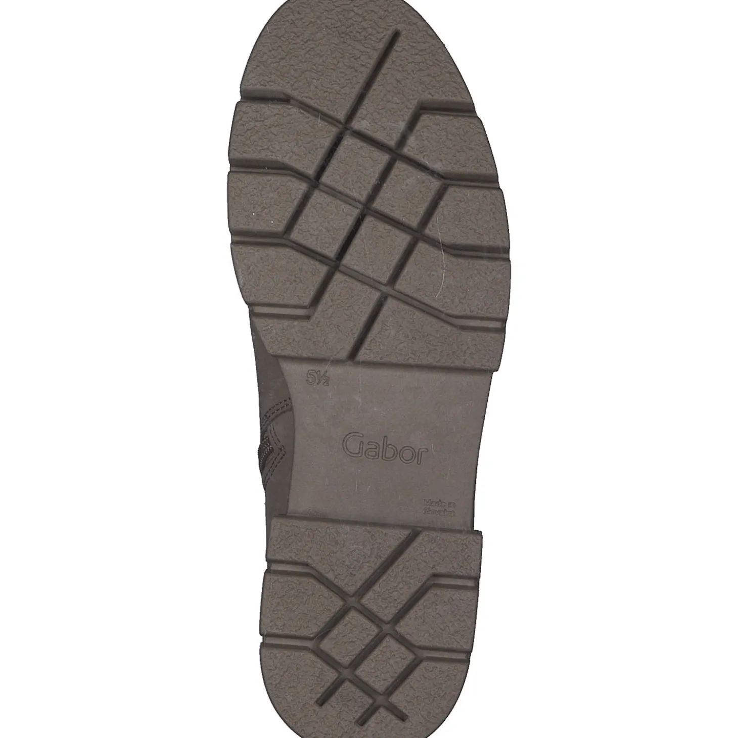 Gabor 92.741, Chelsea Boots, Damen, Grau (fango)