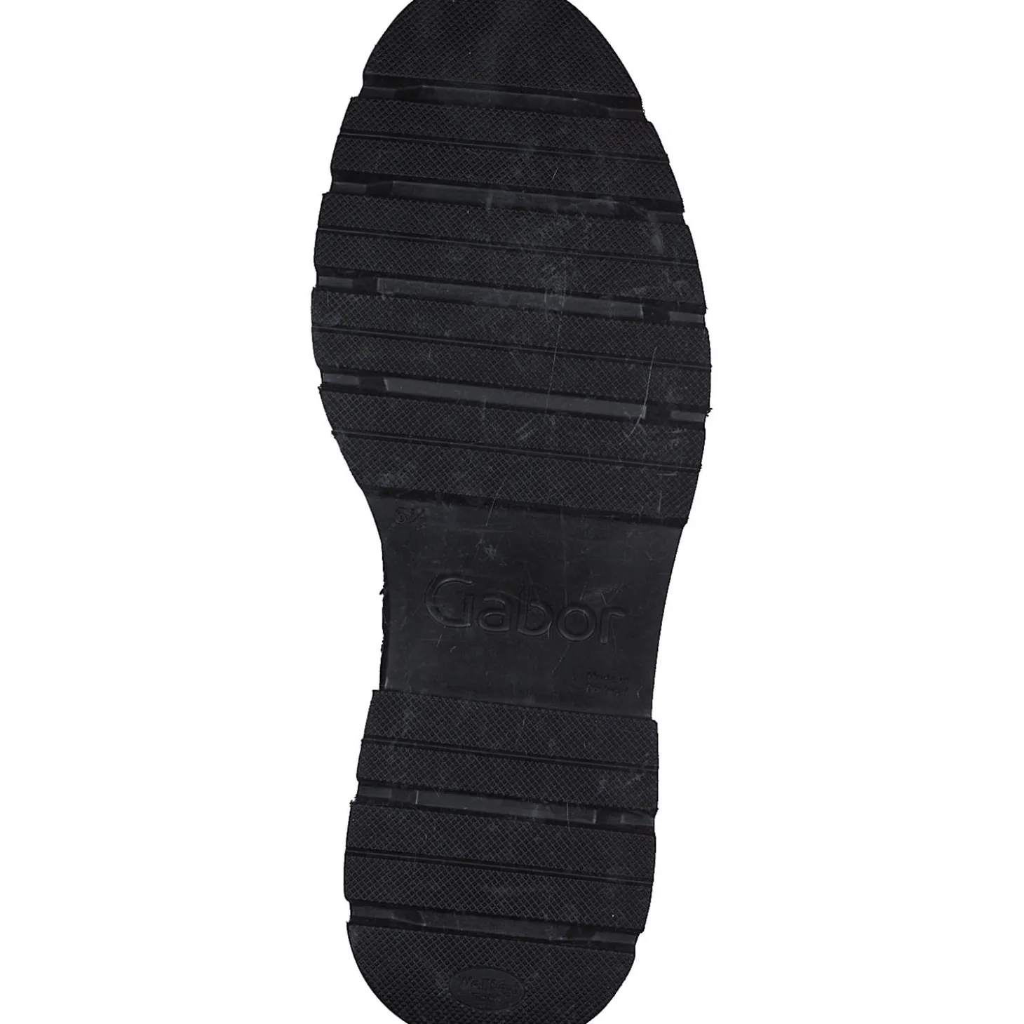 Gabor 91.834, Chelsea Boots, Damen, taupe/schwarz