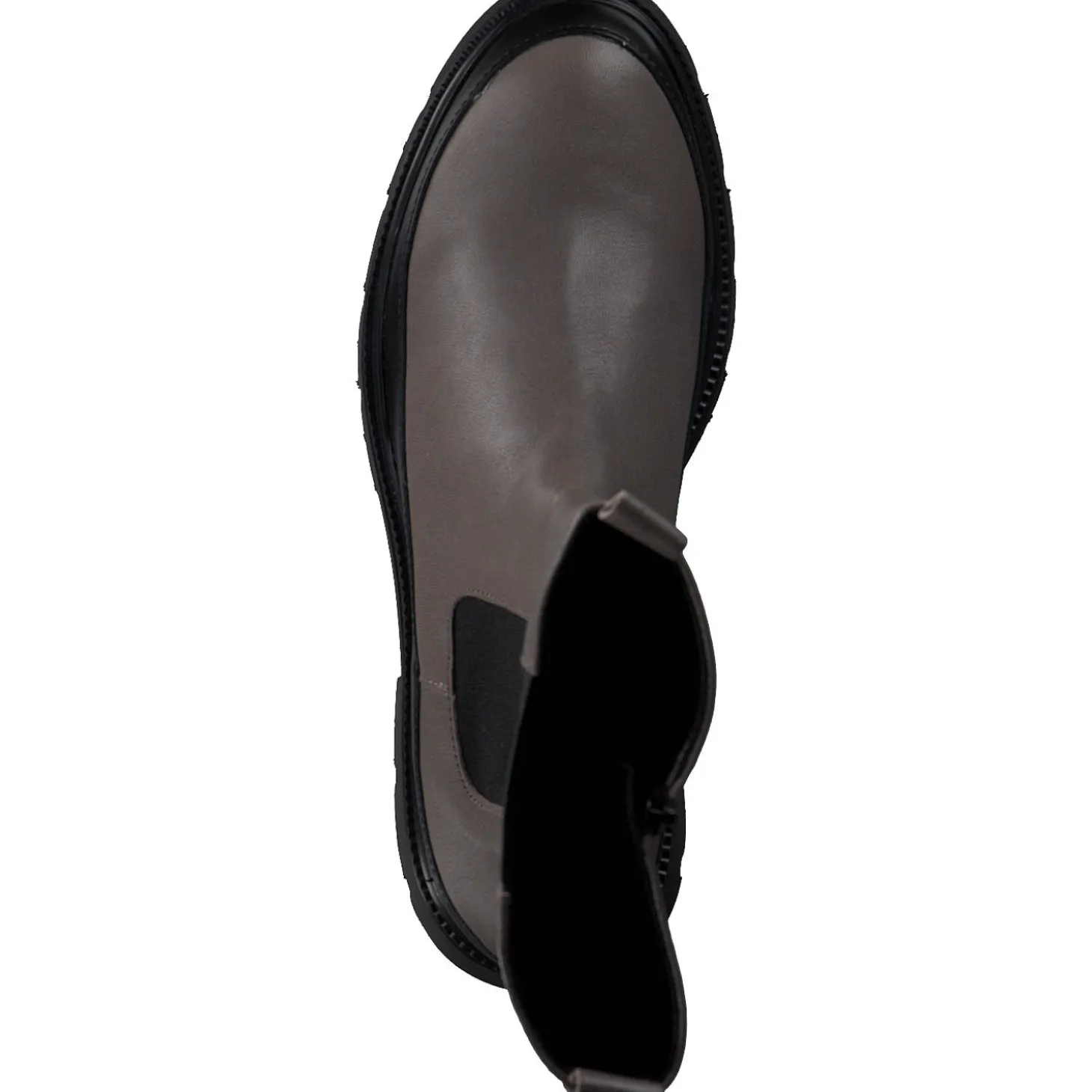 Gabor 91.834, Chelsea Boots, Damen, taupe/schwarz