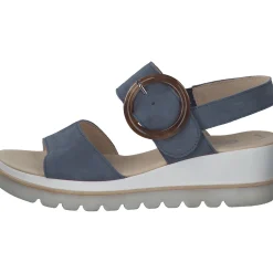 Gabor 84.645, Keilsandaletten, Damen, Blau