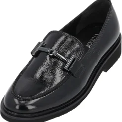 Gabor 35.211, Mokassins, Damen, schwarz(altsilber)