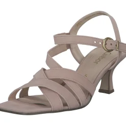 Gabor 21.781, Plateau-Sandaletten, Damen, rouge